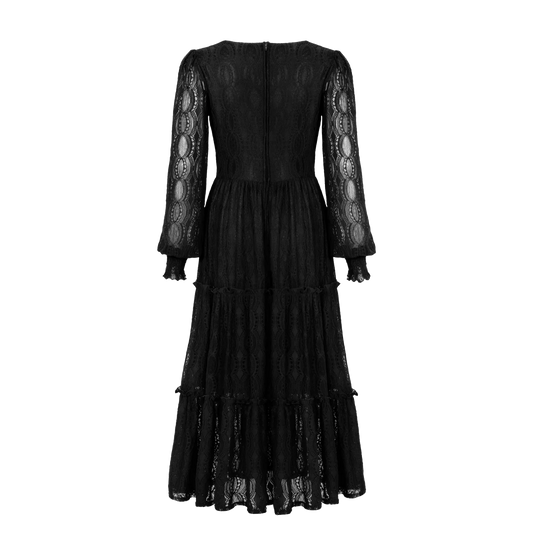 HELL BUNNY Dress Rhea -  Black