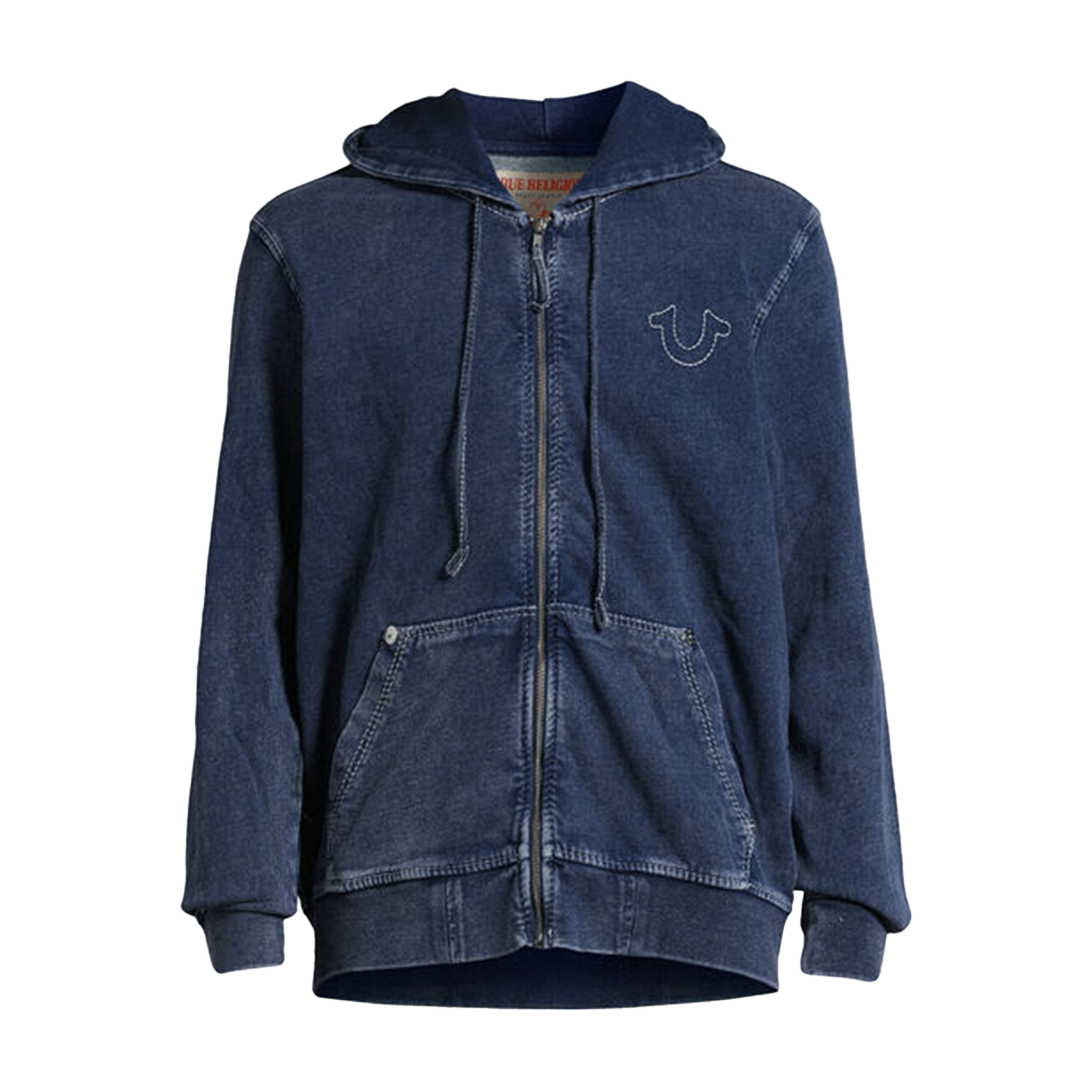 Navy blue true religion 2025 hoodie