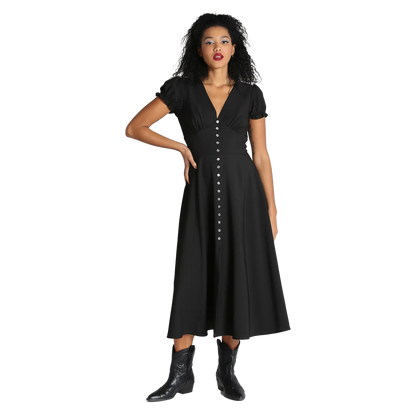 HELL BUNNY Jinx Dress - Black