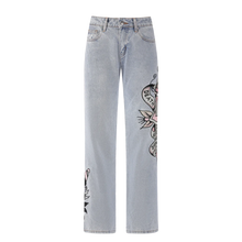 ED HARDY  Straight Denim Jeans Death & Dishonor