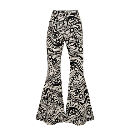 HELL BUNNY - Penny Jeans - Ivory