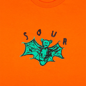Sour Solution Bat Tee - Orange