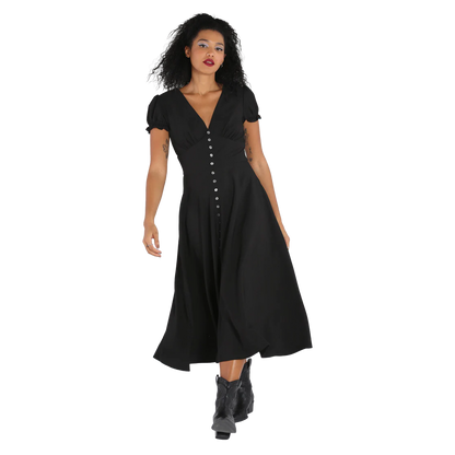 HELL BUNNY Jinx Dress - Black