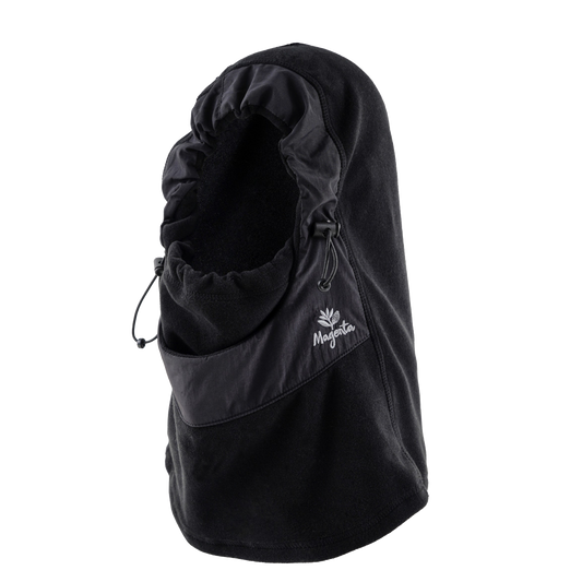 MAGENTA Hold Up Fleece Mask - Black