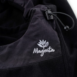 MAGENTA Hold Up Fleece Mask - Black