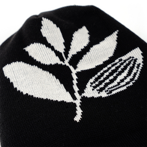MAGENTA Plantasia Knit Beanie - Black