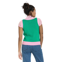 HELL BUNNY Kitsch Daisy Vest - Green