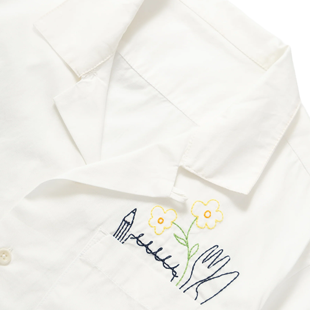 SERVICE WORKS Shirt Necessities Light Twill - Off White