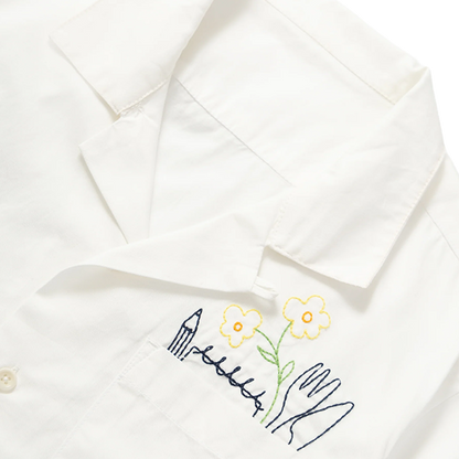 SERVICE WORKS Shirt Necessities Light Twill - Off White