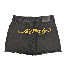 Ed Hardy Life Before Drop Hem Embroidered