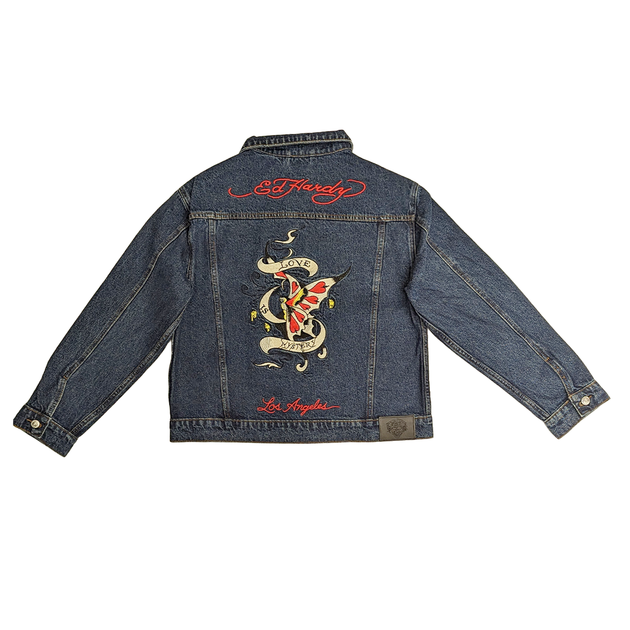 Ed hardy top denim jacket