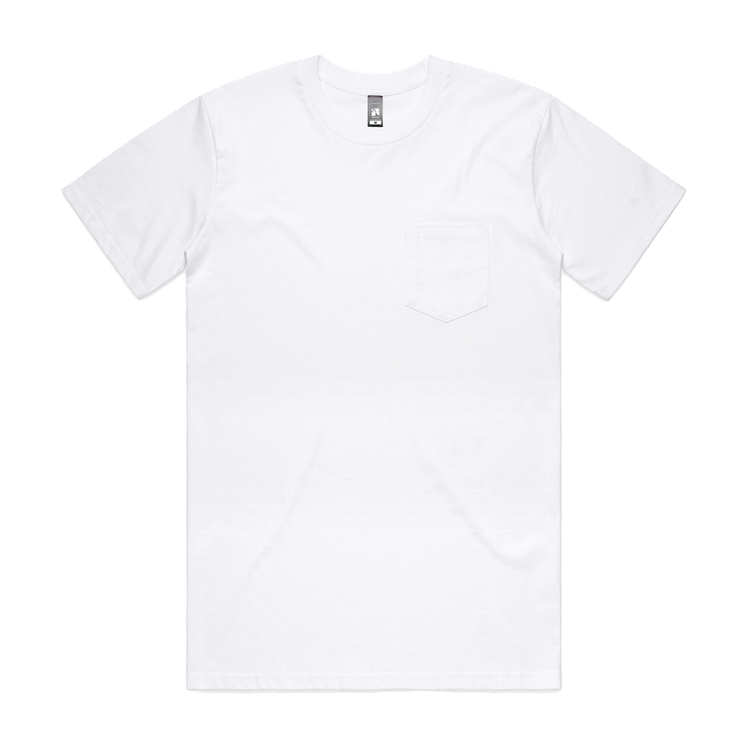 AS Colour - Pocket Tee White