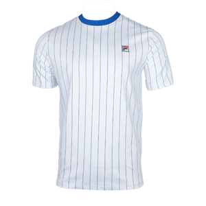 FILA VINTAGE T-Shirt Striped Bright Blue/White