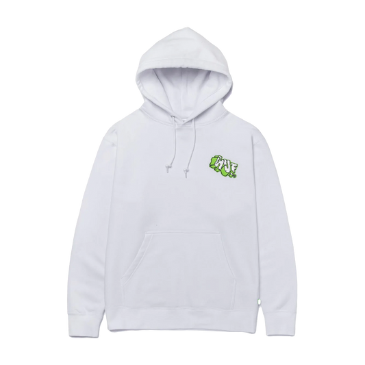 HUF Hoodie Quake White
