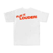 HANDY x CHUNKERS- Play It Louder! T-Shirt White & Orange