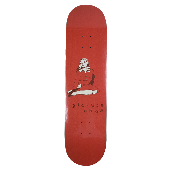 Picture Show Red Girl Deck 8.125”