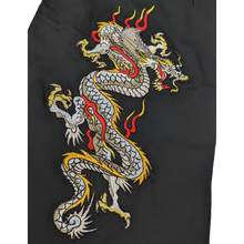 Ed Hardy Black Nu-Drag-Ankle Wovan Combat Cargos Black