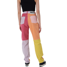 THE RAGGED PRIEST Zone Mum Cords Jeans Panelled  Multi