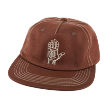 Theories Of Atlantis 'Hand of Theories' Strapback Chocolate / Contrast Stitch