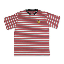 HANDY SUPPLY CO T-Shirt Striped Vintage Heavyweight Red/White