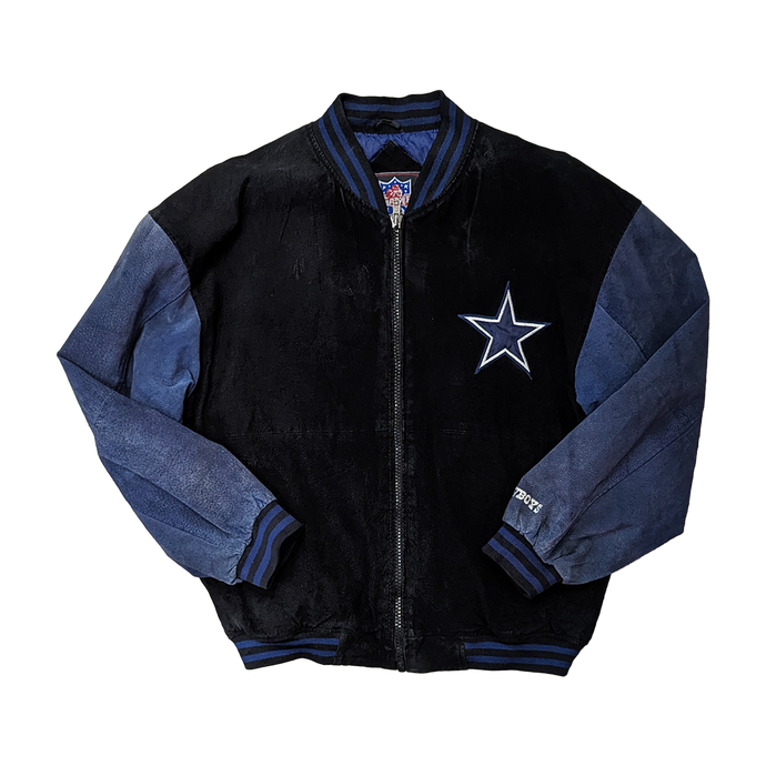 Cowboys Varsity Jacket Black/Navy Blue