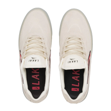 LAKAI Essex Skate Shoes - White/Red