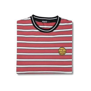 HANDY SUPPLY CO T-Shirt Striped Vintage Heavyweight Red/White