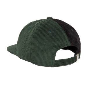 HUF Marina Cord 6-Panel Hat - Forest Green