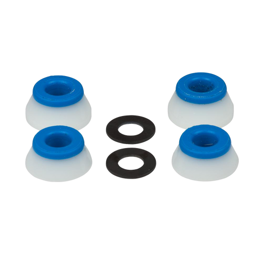 BONES HardCore Bushings Soft 81A (Pack of 4)  - Blue/White