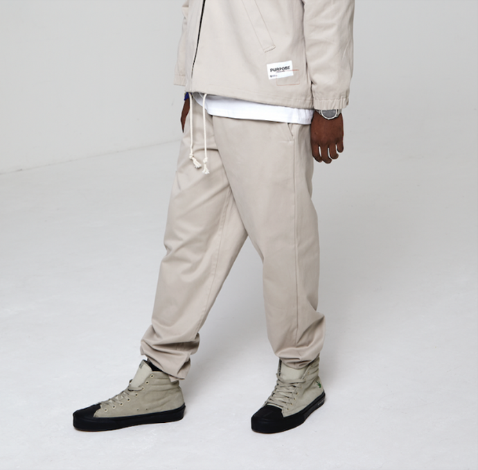 Purpose Trousers Beige - Circle Collective 