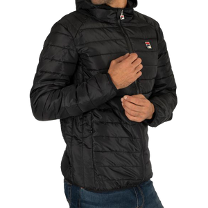 FILA PAVO QUILTED JACKET IN BLACK